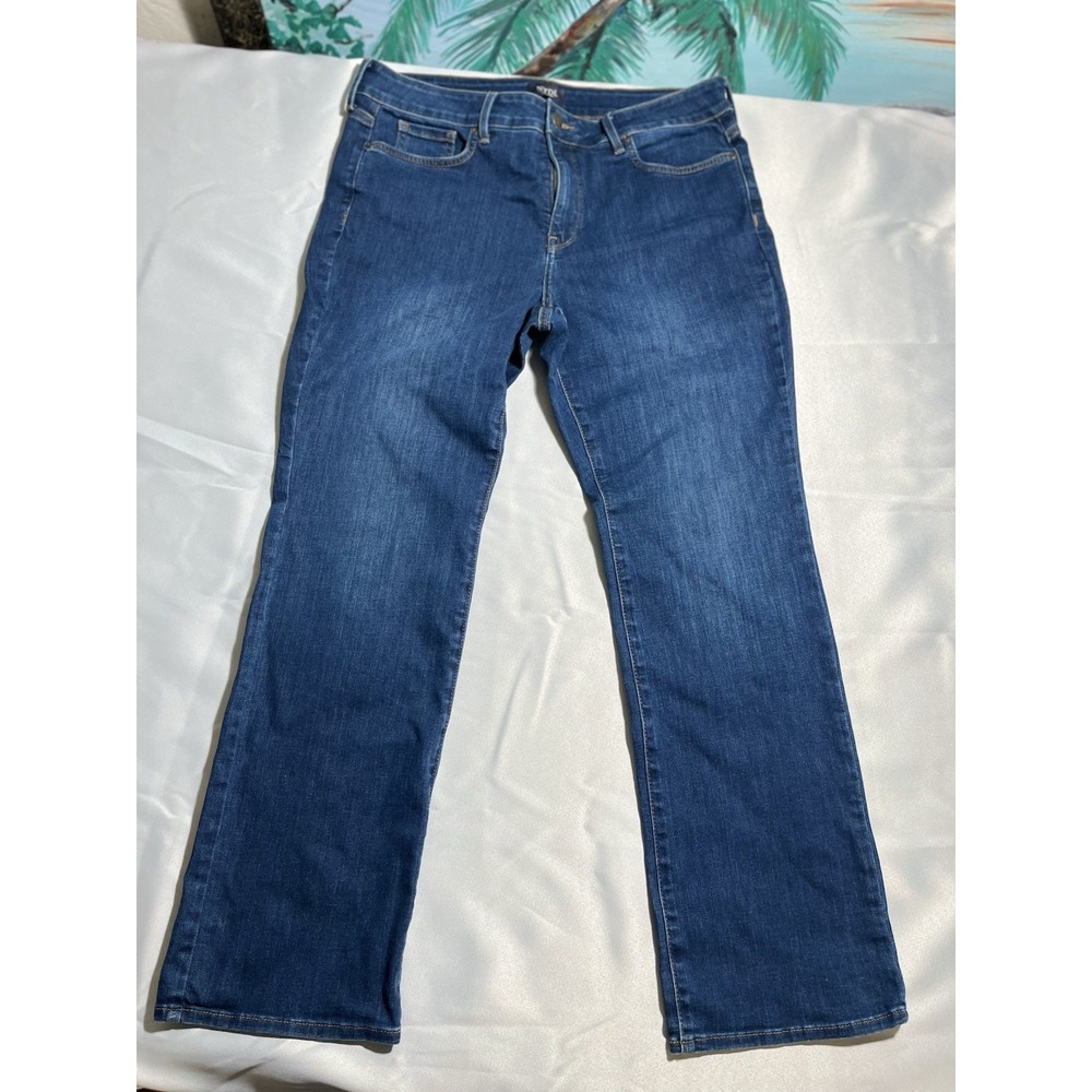 NYDJ Maryland Straight Women's Jeans 14 P 34 X32